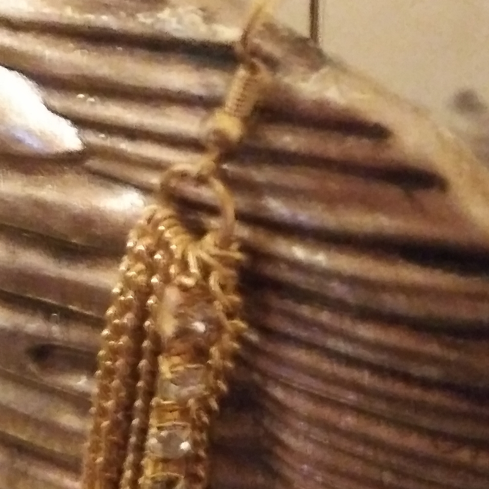 Feather Rhinestone Chain Long Earrings - Picture 6 of 10